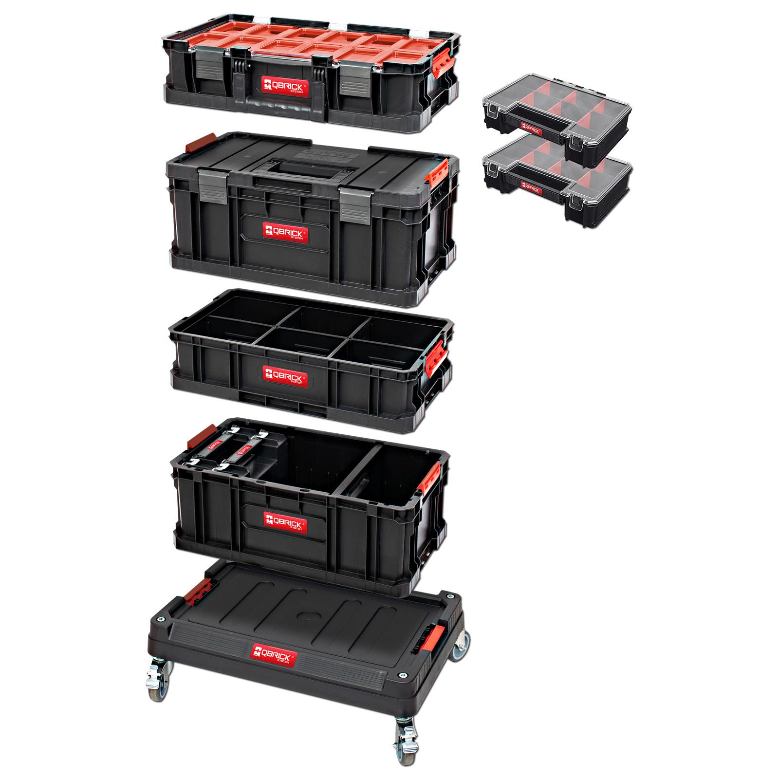 QBRICK Qbrick TWO komplet vozičkov s 7-v-1 podvozjem | 595x395x825 - slika 2