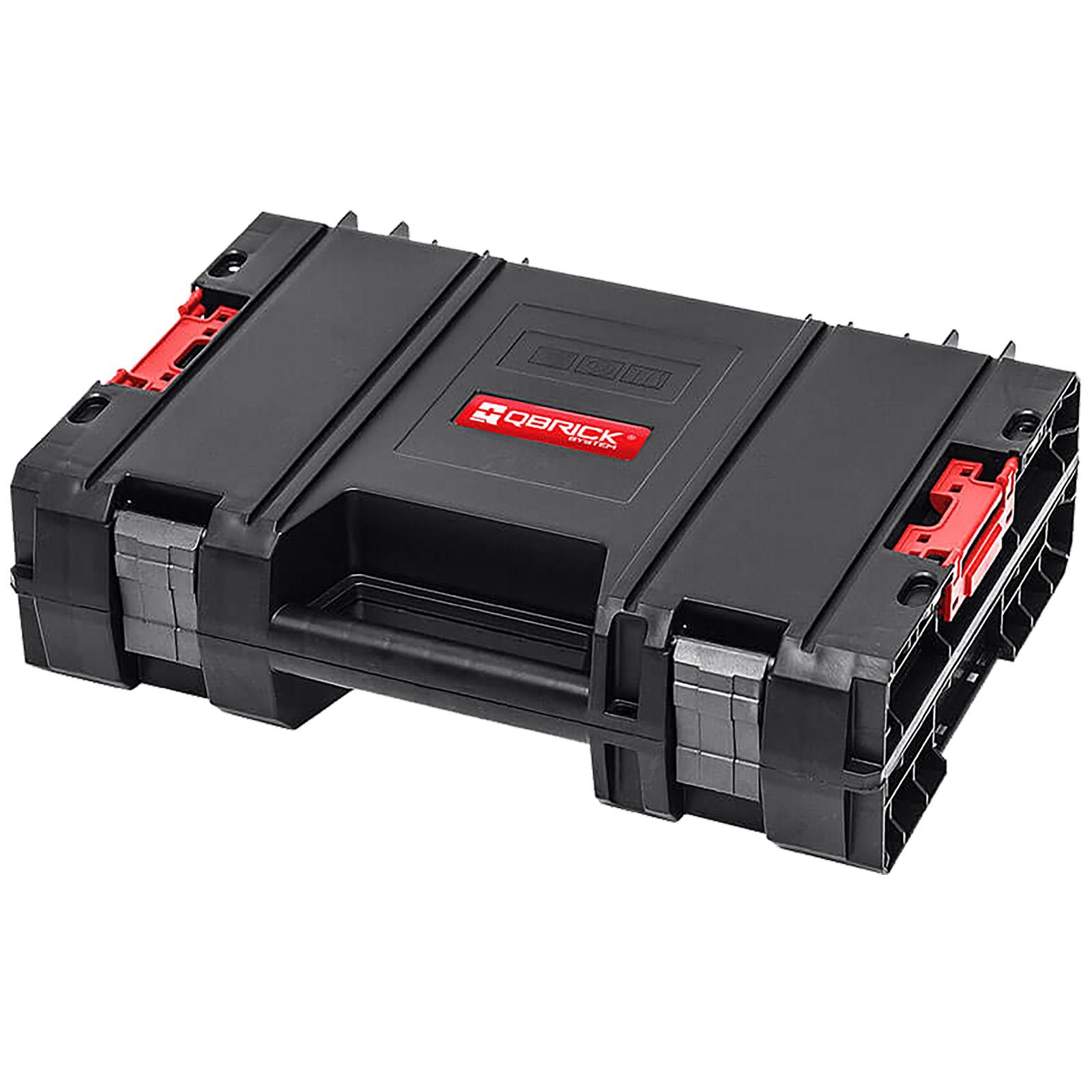 QBRICK Plastična škatla Qbrick PRO kovček za orodje - oblazinjena | 450x322x126 mm