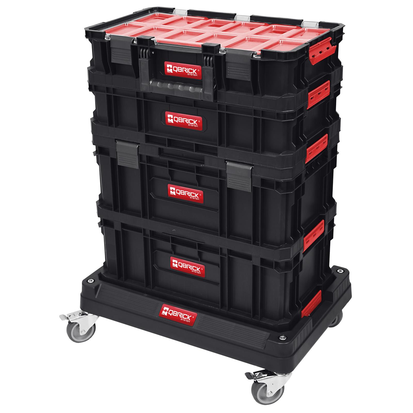 QBRICK Qbrick TWO komplet vozičkov s 7-v-1 podvozjem | 595x395x825