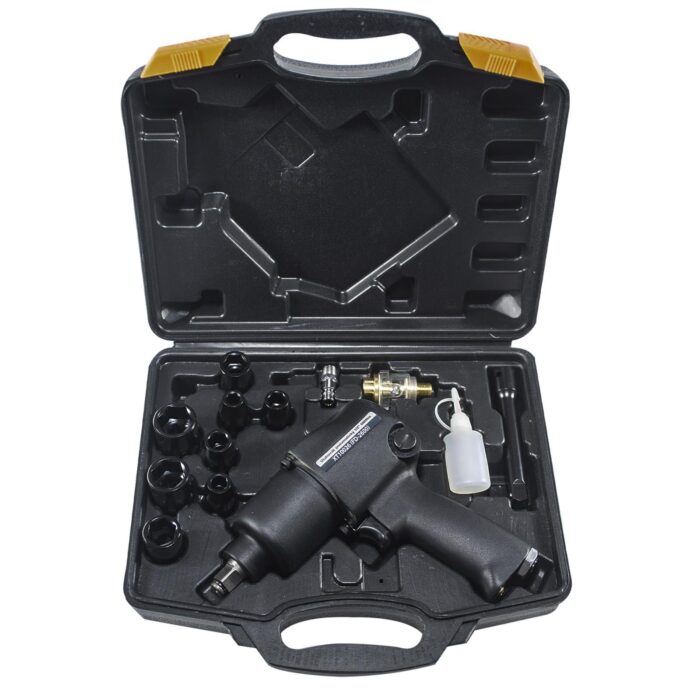 Pnevmatični vijačnik | 680 Nm, 1/2" 15 delov