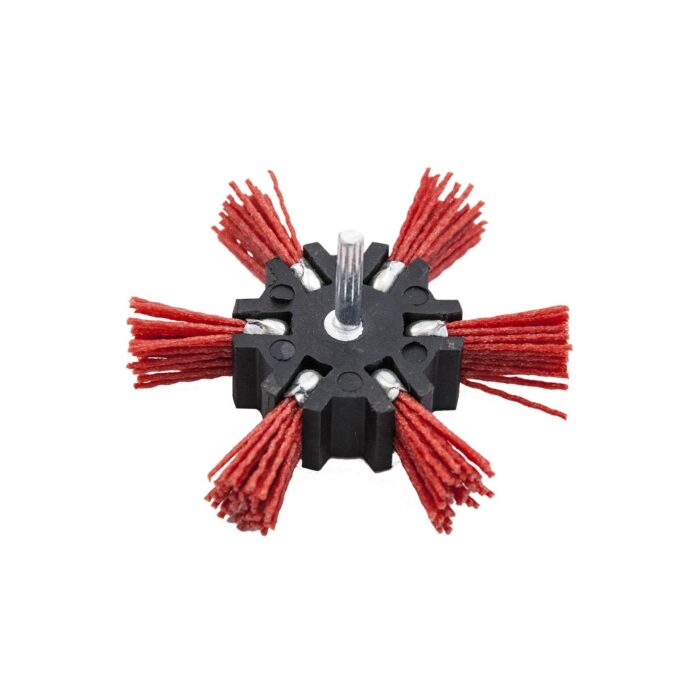 Radialna najlonska krtača, valjasto vpenjanje | 100 mm