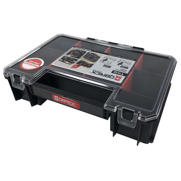 QBRICK Plastični organizator QBRICK TWO Multi za škatle P90611, P90614 | 257x180x65 mm