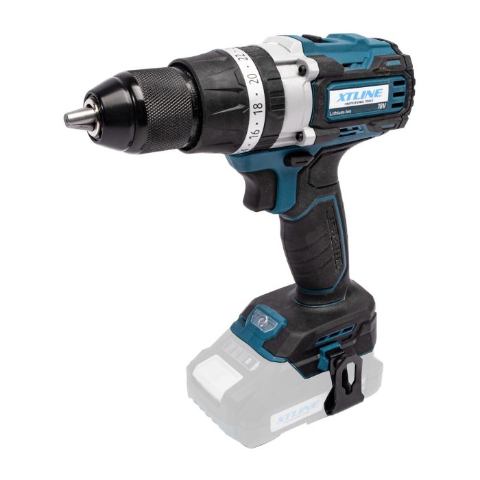 Akumulatorski udarni vrtalnik, brezkrtačni 18 V, 70 Nm