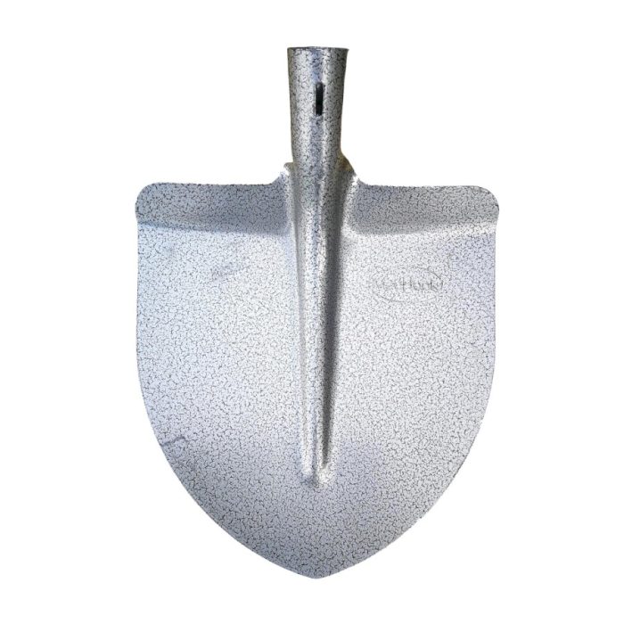 Koničasta jeklena lopata brez ročaja