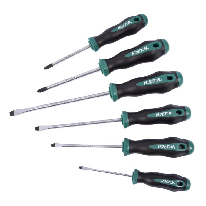 HONITON Komplet izvijačev PL, PH 6 kosov