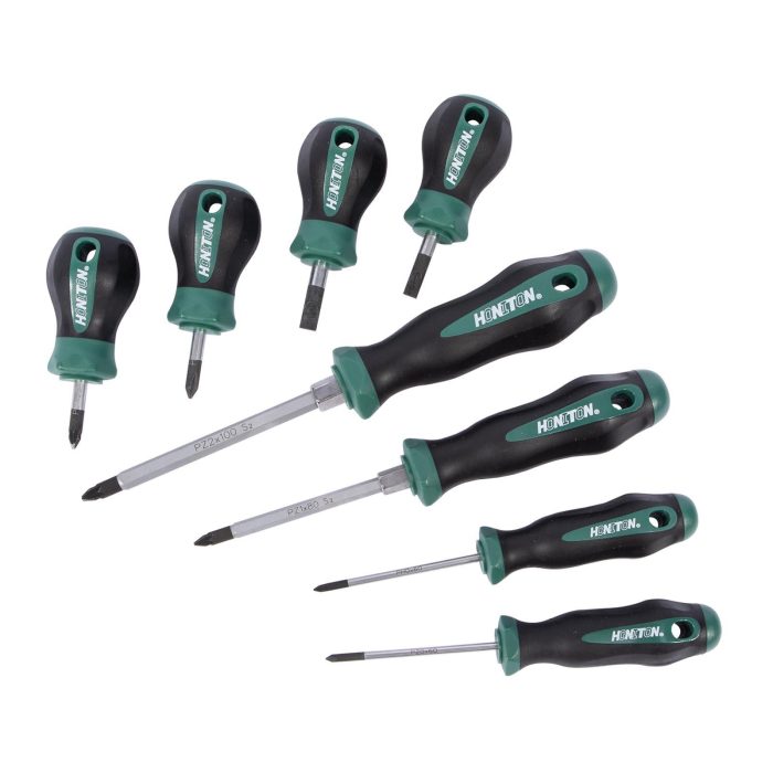 HONITON Komplet izvijačev PL, PH, PZ 8 kosov