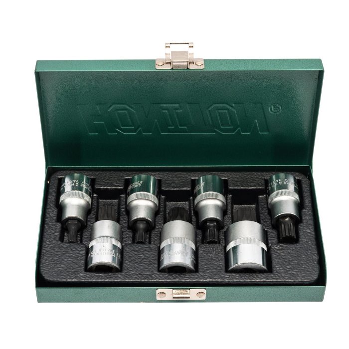 HONITON Set nasadnih nastavkov XZN 1/2” 7 kosov | M6-M18