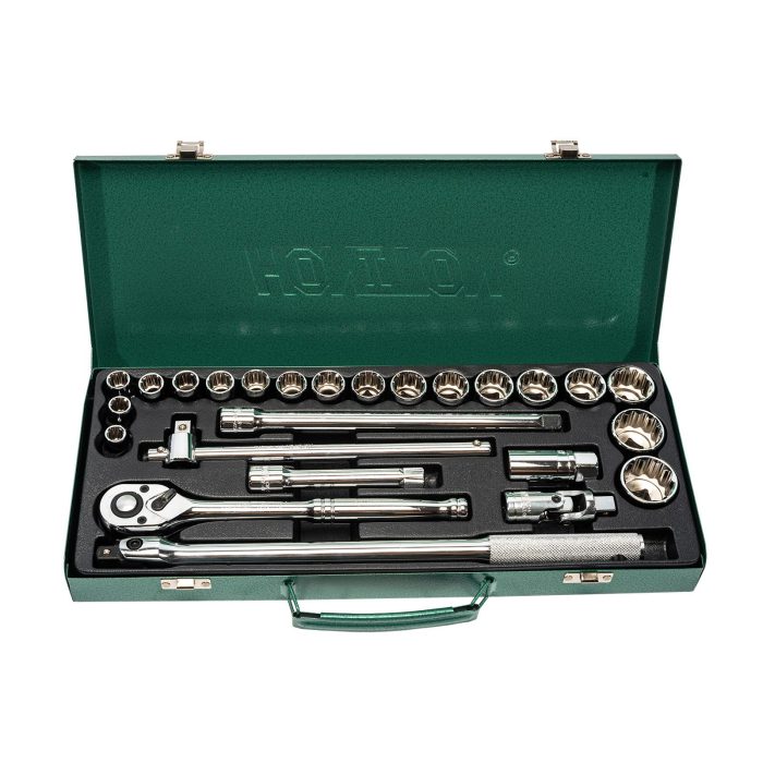 HONITON Set ključev 12PT, 1/2”, 25 kosov