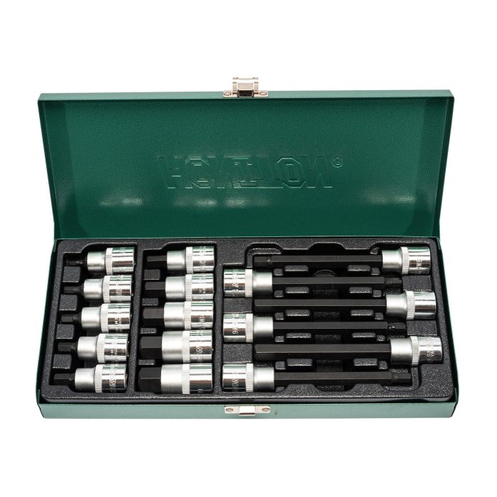 HONITON Komplet podaljškov za nastavke HEX 1/2", 16 kosov
