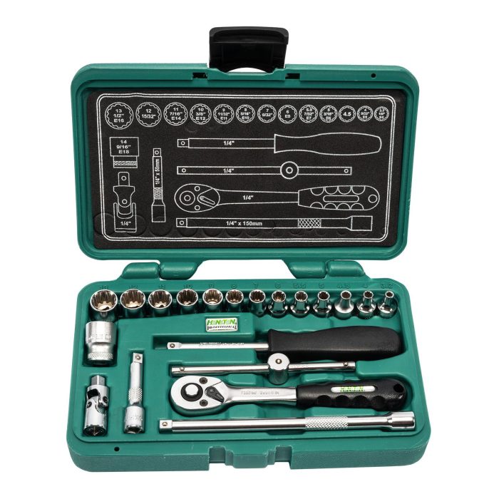 HONITON Set ključev 1/4” 20 kos HONIDRIVER