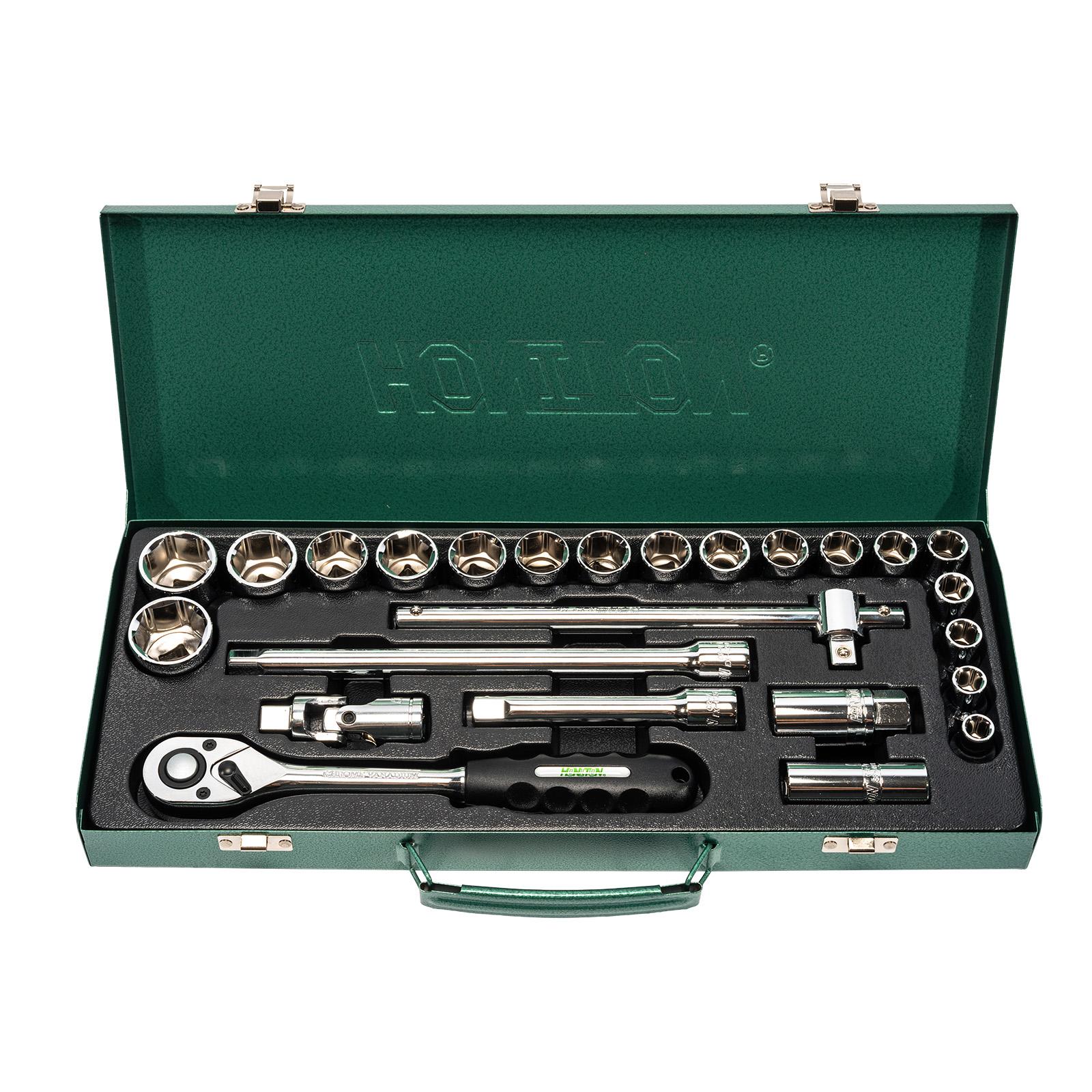 HONITON Set ključev 1/2”, 25 kos