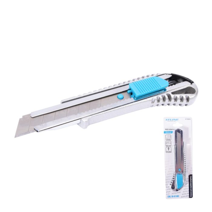 Tapetniški nož z aluminijastim ročajem - 18 mm